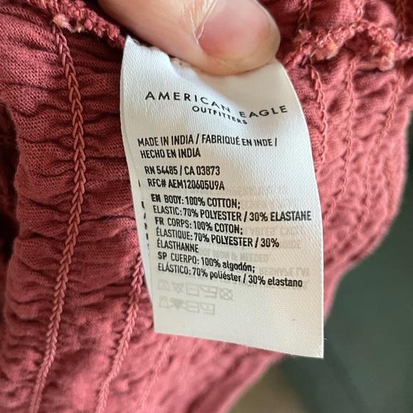 AMERICAN EAGLE Tank Rust size S - Picture 3 of 3